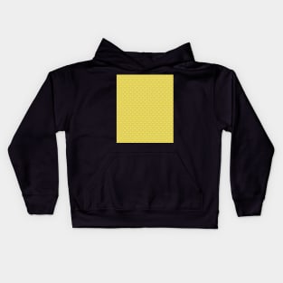 Small scallops in buttercup yellow Kids Hoodie